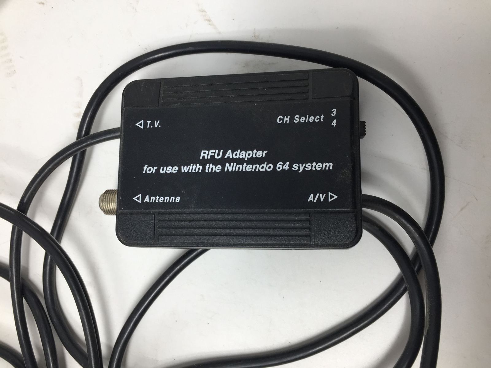 Nintendo 64 Control Deck System with RFU Adapter (Model P-067) and remote