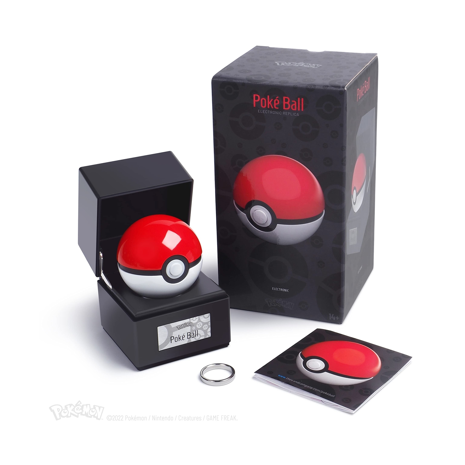 Pokémon Poké Ball Authentic Replicas - Realistic, Electronic, Die-Cast