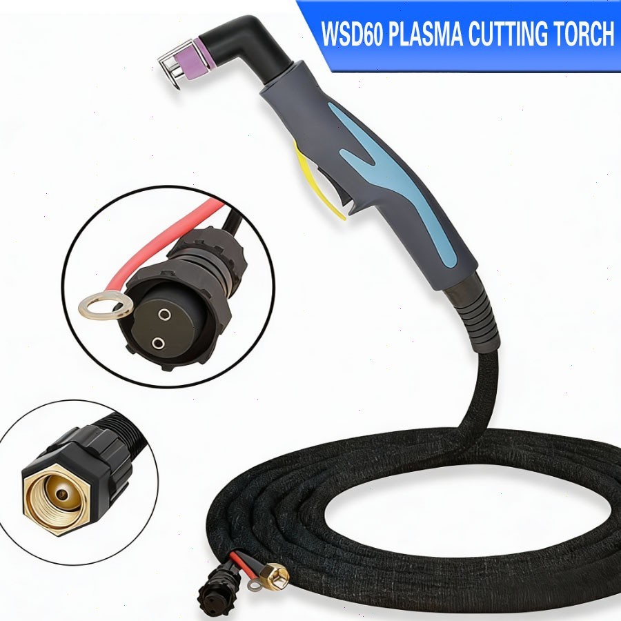 WSD60 Plasma Cutter Torch Gun Pilot Arc 3M/10FT Fit CUT55/65 Accessories