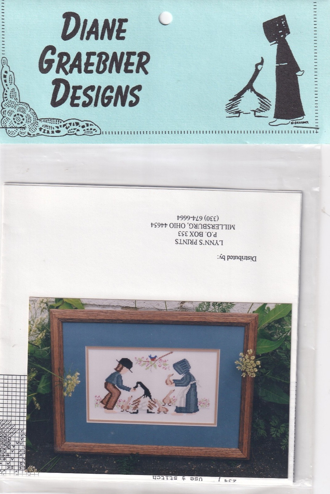 Diane Graebner Designs Counted Cross Stitch Pattern "Mama's Helpers" DGX-036
