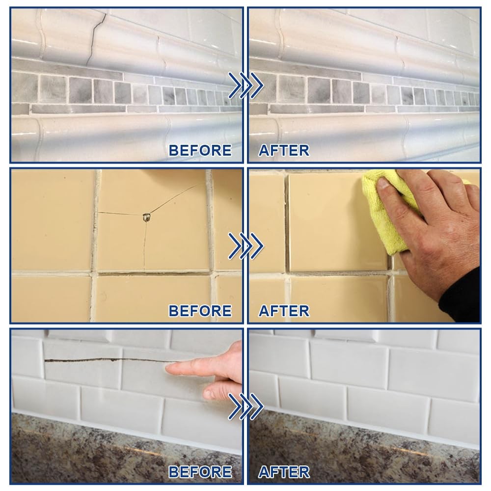Tile Repair Kit, Ceramic Chip Kit(Color No. 03 Color Match