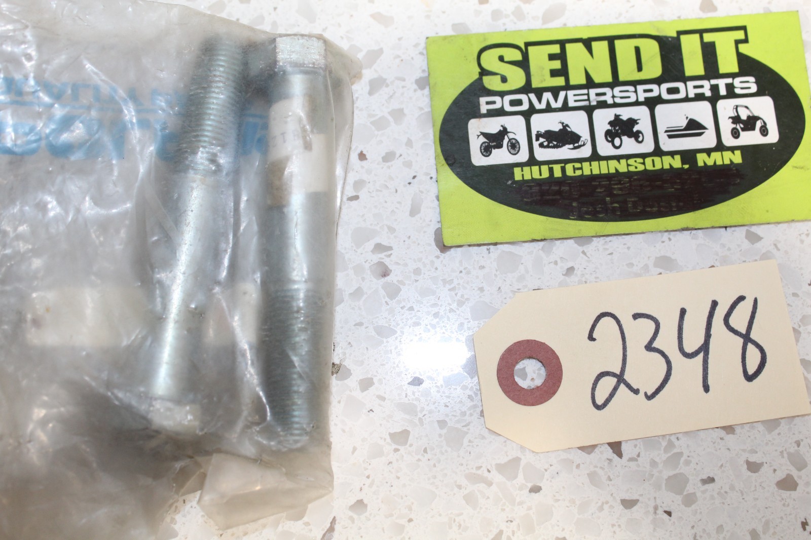 P8	NOS Polaris	QTY 2 Shock Bolts	7512656