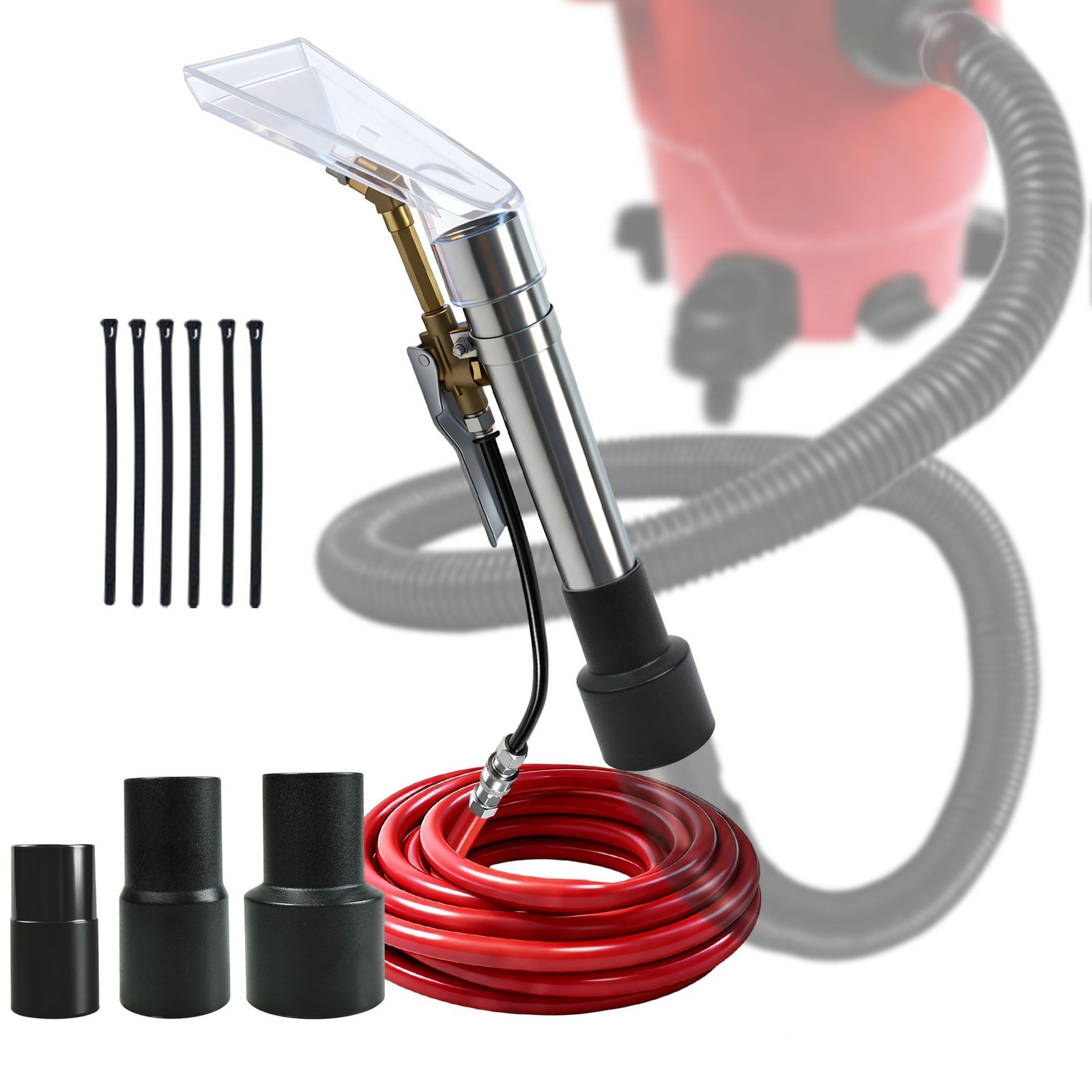 Universal Compatible with Any Brand Shop Vac Extractor Hose Kit Attachment wi...