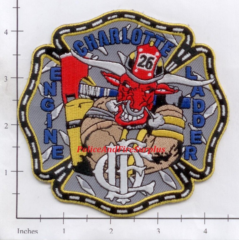 North Carolina - Charlotte Station 26 NC Fire Dept Patch