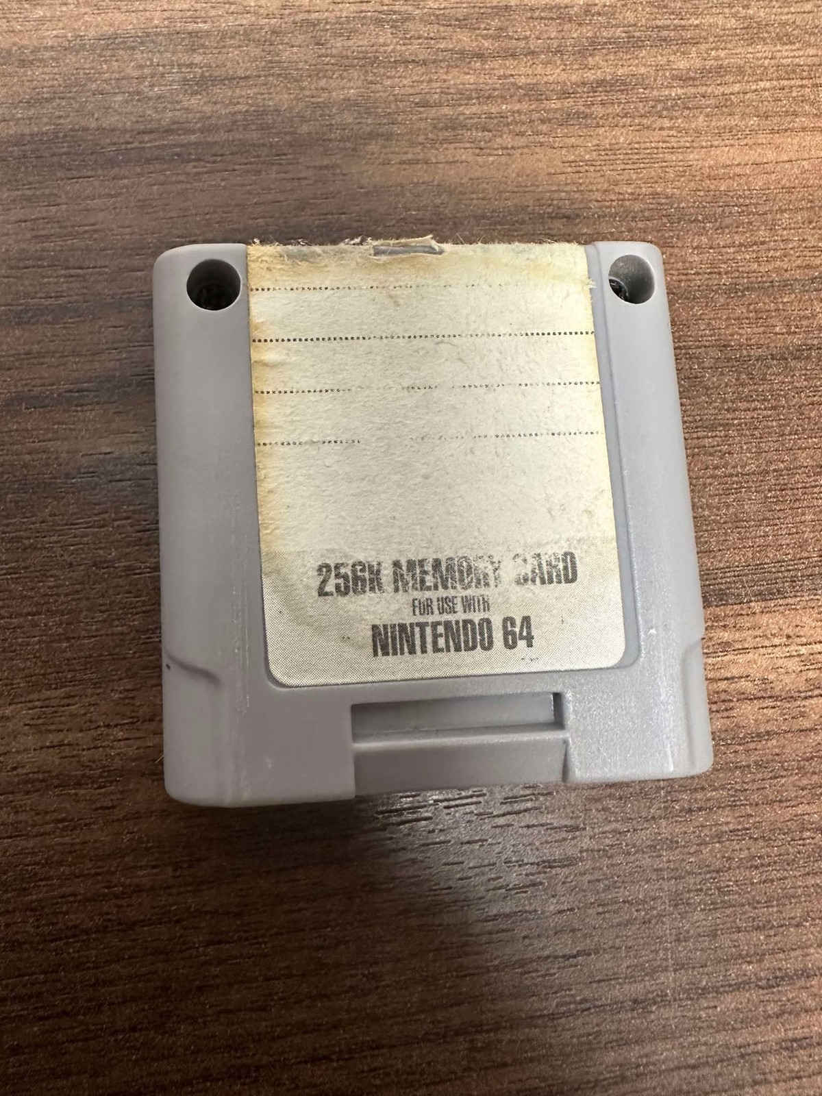 256K Memory Card For Nintendo 64 N64 0E