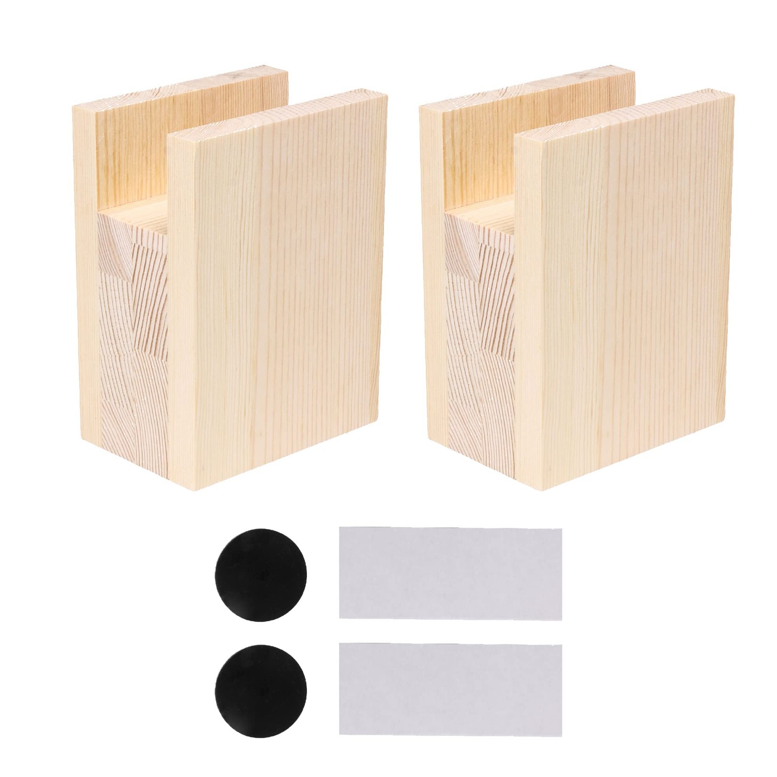 2 PCS 4-Inch Heavy Duty Bed Lifts Furniture Riser for Sofa Chair Couch