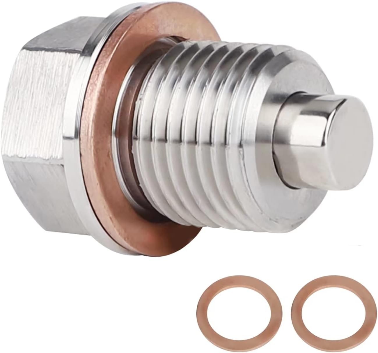 Oil Drain Plug (M16 x 1.5 MM) Stainless Steel Magnetic Oil Drain Plug with Neody