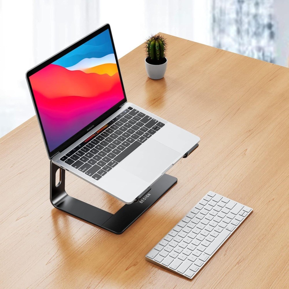 LS03 Aluminum Laptop Stand, Ergonomic Detachable Computer Stand, Notebook
