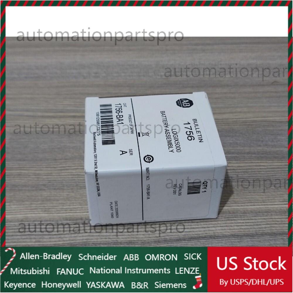NEW IN BOX! ALLEN-BRADLEY SER.A LOGIX5000 BATTERY ASSEMBLY 1756-BA1 US Free Tax