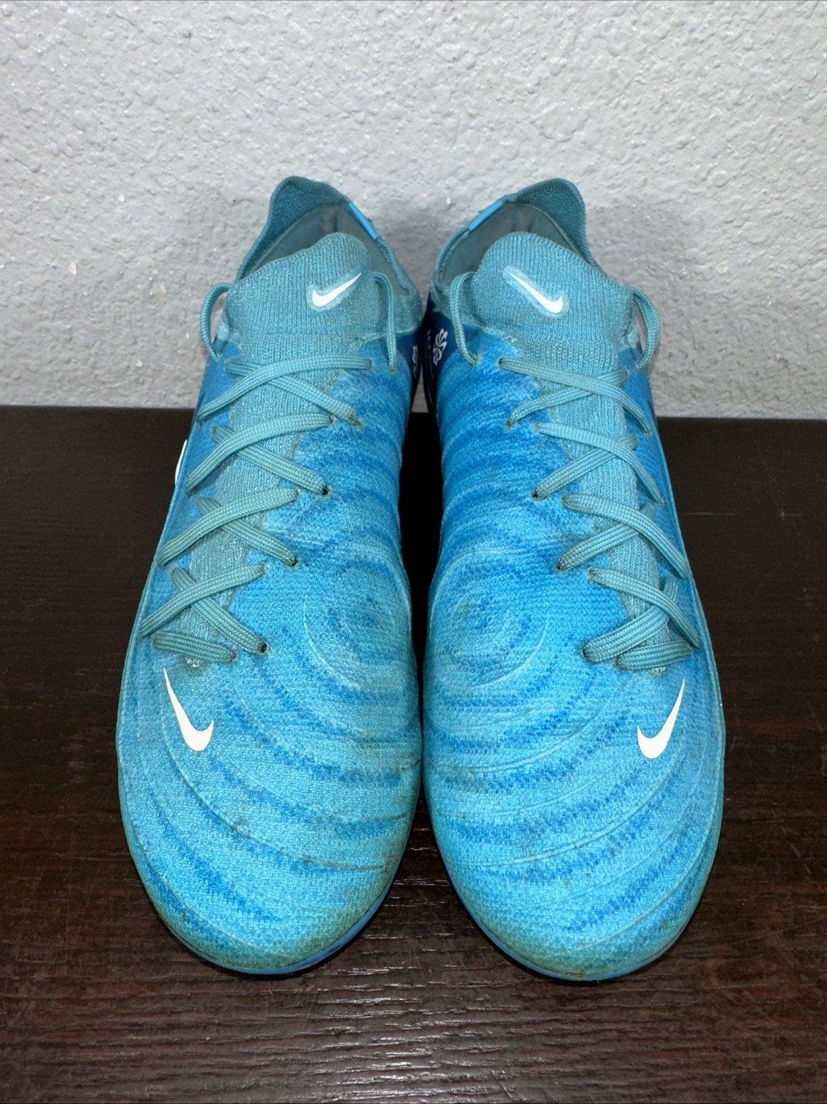 Nike Phantom GX II Pro FG Blue Fury White FJ2563 400 Men's Size 6