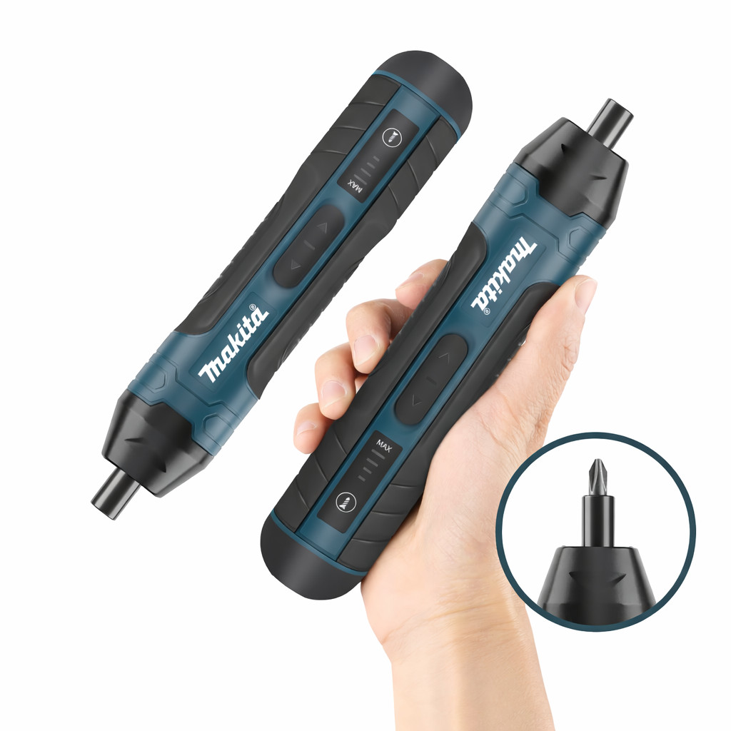 For Makita Cordless Electric Screwdriver USB Rechargeable Adjustable Torque