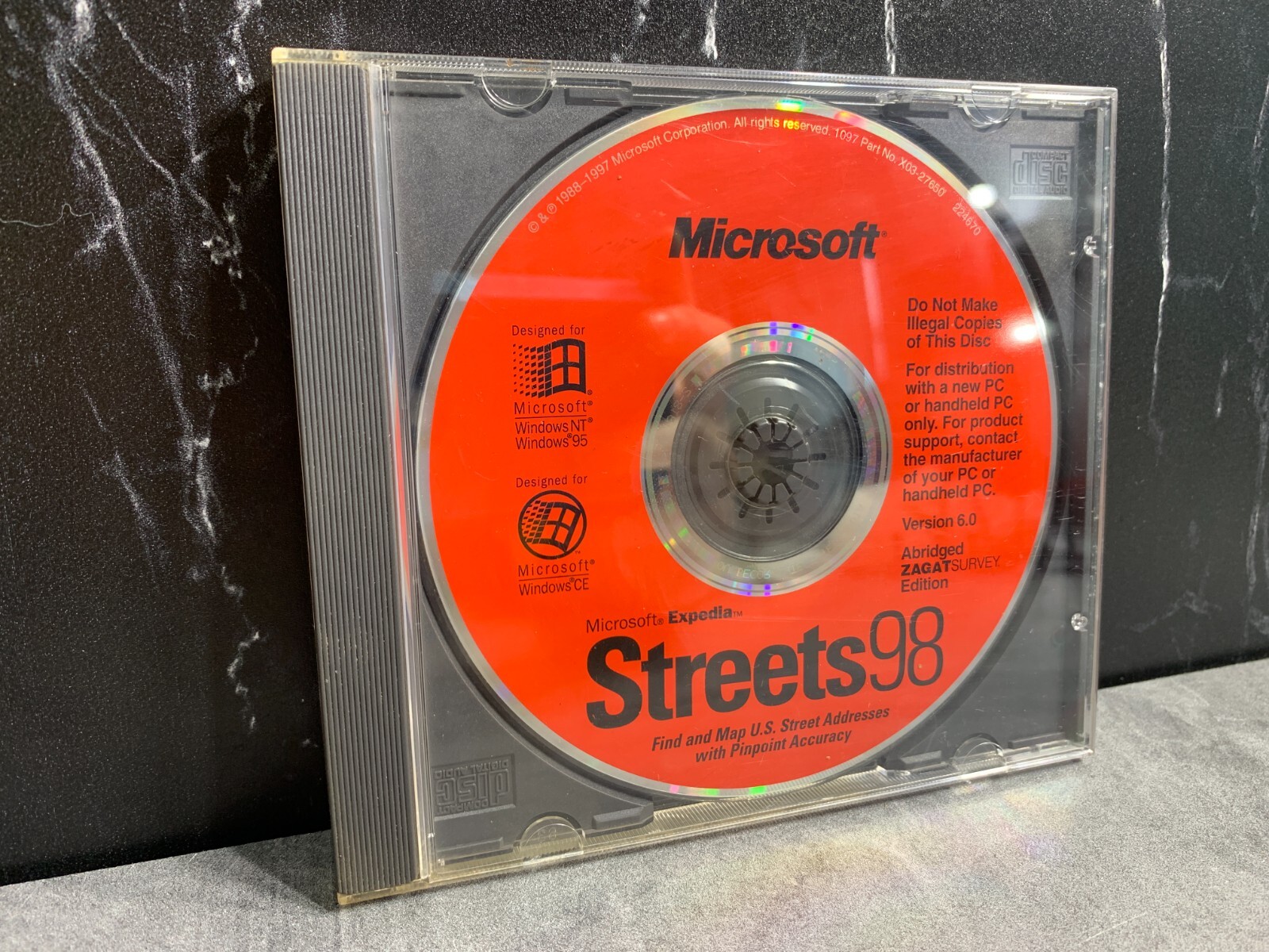 Microsoft Streets 98 1998-1997 (PC, Program) Windows