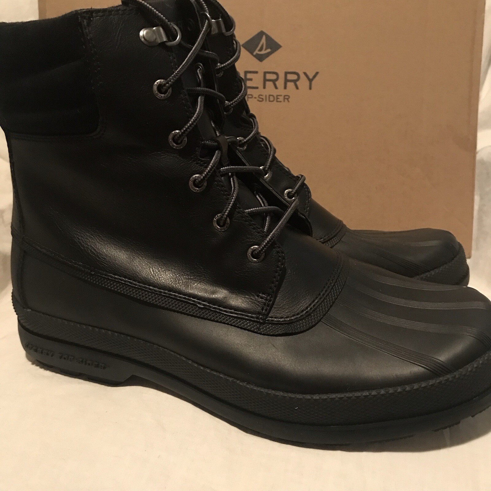 NEW Sperry Top Sider Men’s Size 13 WIDE Cold Bay Snow Boots W/Thinsulate 23685