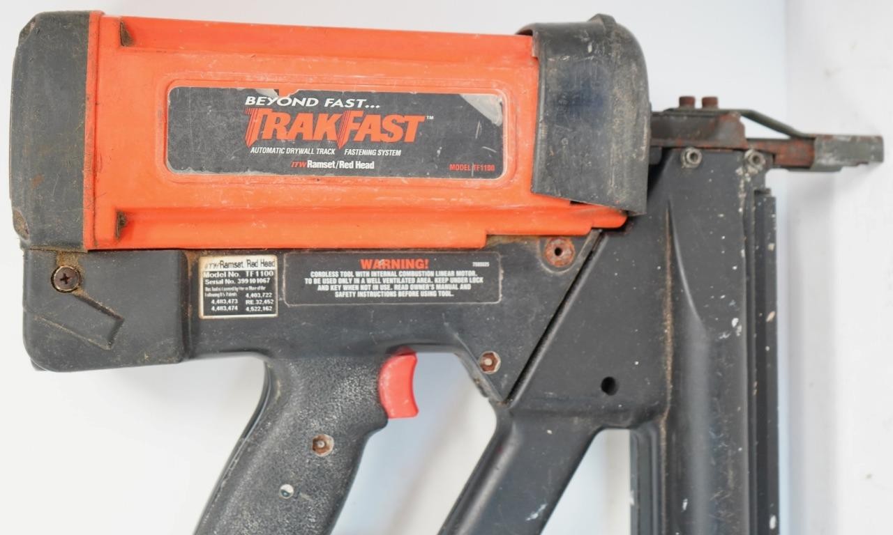 ITW Ramset Red Head TrakFast TF1100 Automatic Drywall Track Fastening System