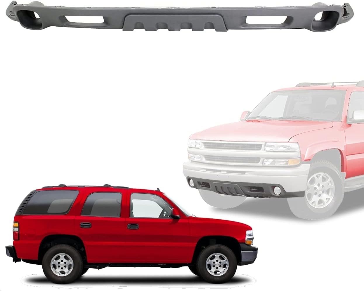 Valance Deflector Gray for 03-06 Tahoe Z71 & 04-06 Suburban 1500 Z71 GM1092209