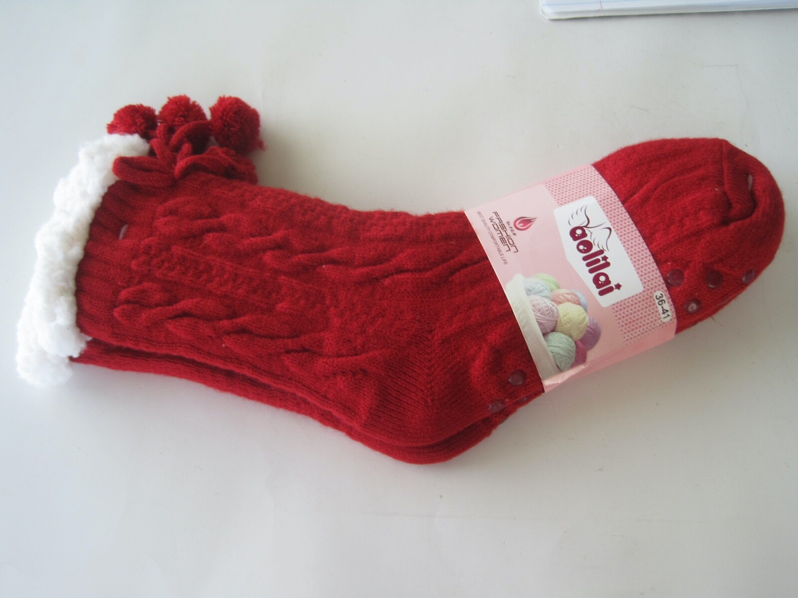 Aolilai Women Christmas Socks Size 36 - 41 New
