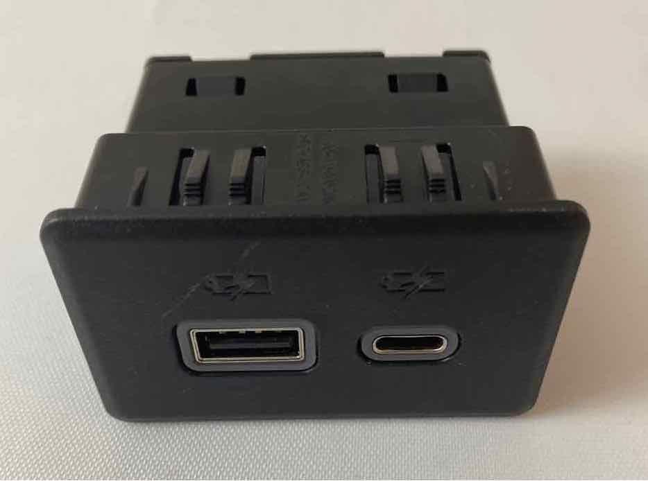 Charging Port Door BUICK ENCORE GX 24 13536387 rear of console