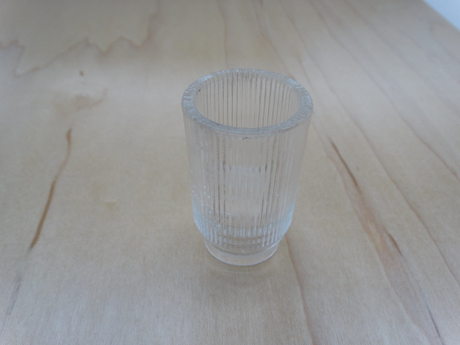 Vintage Glass Heat Proof Burner Follower for 1  1/16 " Candle