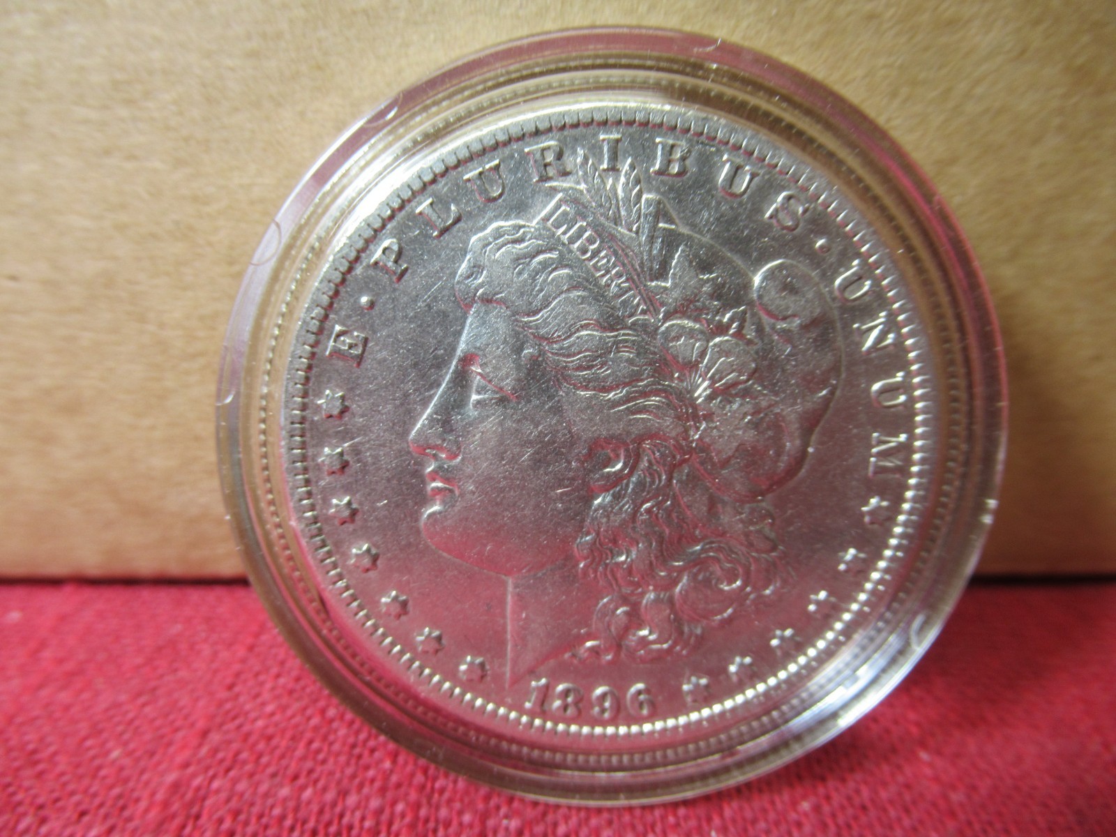 1896-O Morgan Silver Dollar!
