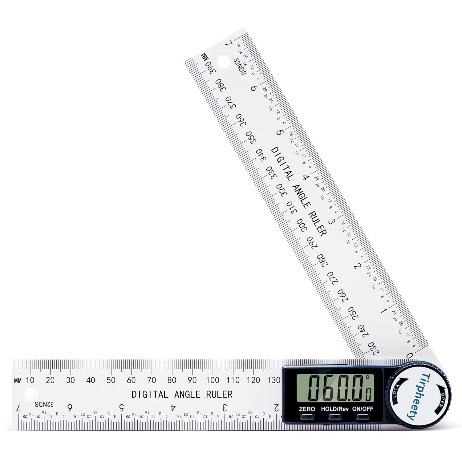 Digital Angle Finder Protractor, 3Rd Generation Quick Display Angle Gauge Ruler,