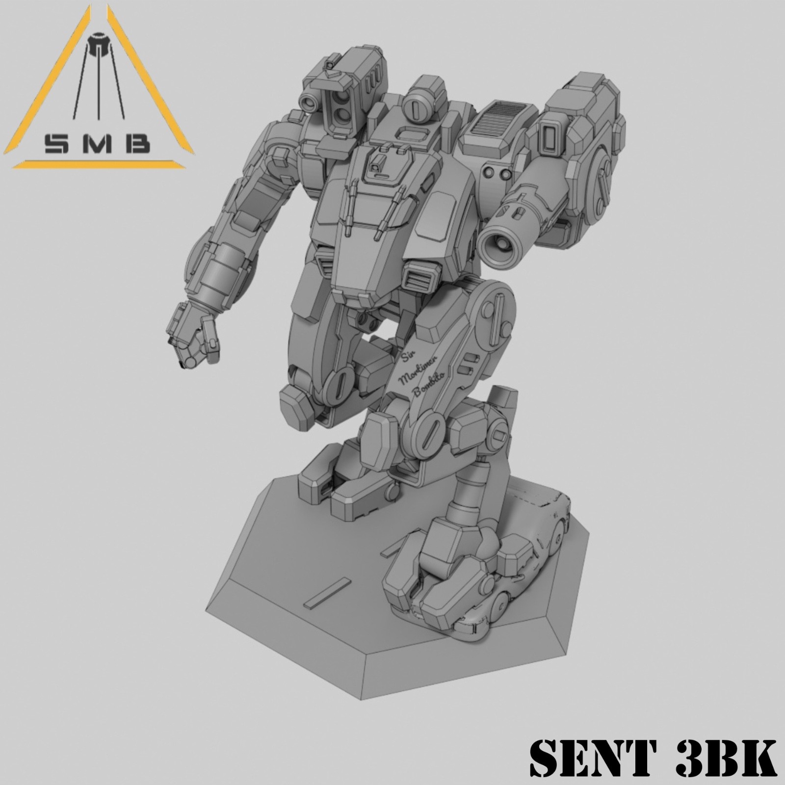 Sent3BK - 6mm Sir Mortimer Mech