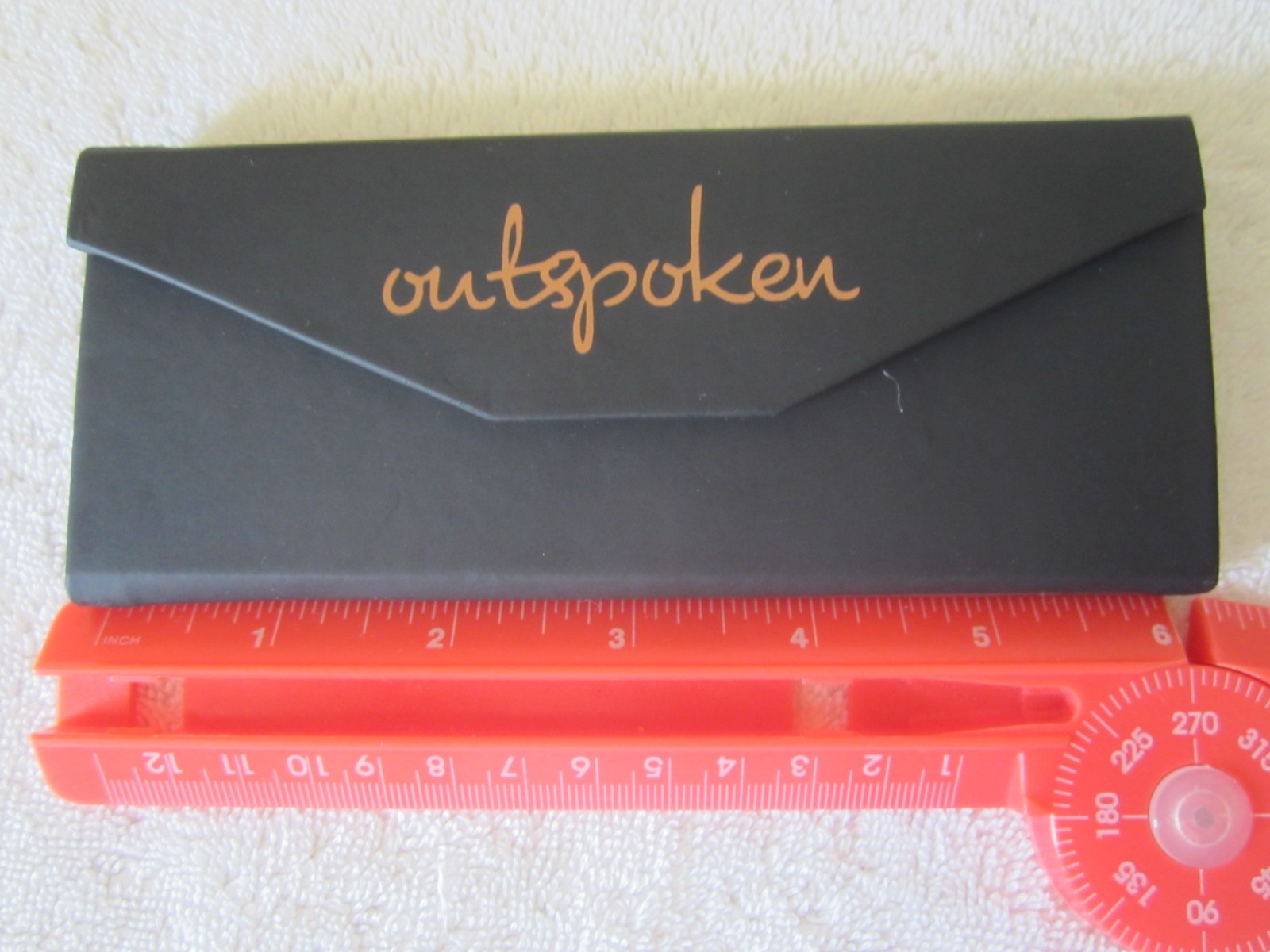 OUTSPOKEN Eyeglasses Case W Magnetic Closure