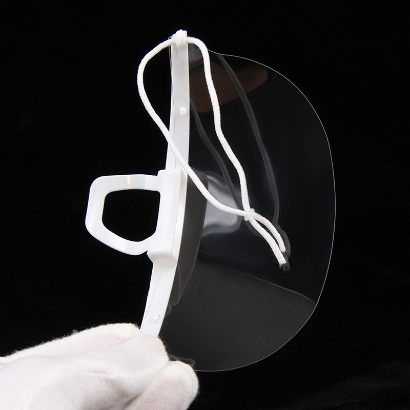 10-Pack Ultra Clear Protective Full Face Masks