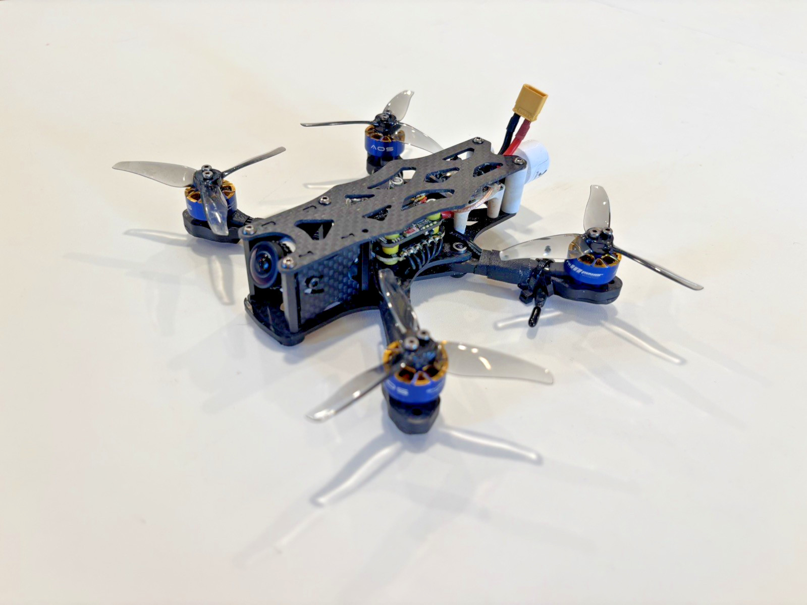 Complete FPV Drone Setup — Self-Built 3" 4S Freestyle Quad w/ Controller, Goggle