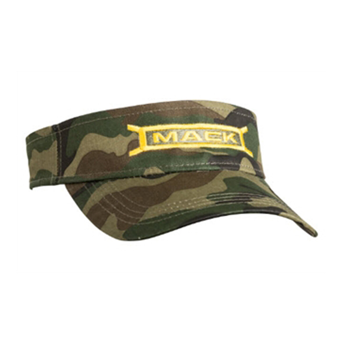 Mack Trucks Bridge Woodlands Camo Visor Camouflage Sun Visor Cap