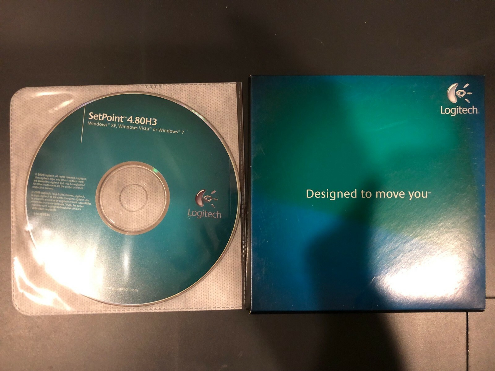 Logitech MX5500 Keyboard & Mouse SetPoint 4.80H3 CD-ROM and Quick Start Guide