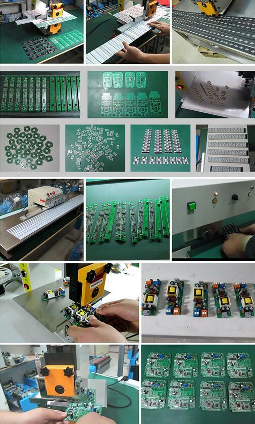 V-Cut Cutting Machine Groove Cutter PCB Plate Separator Machine +Limit Module US
