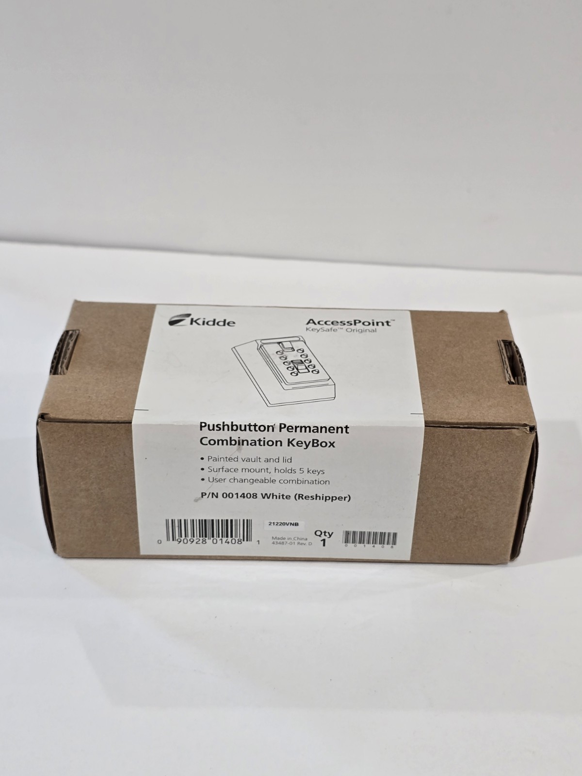 NEW - Kidde Access Point Lockbox Portable Keysafe Original Realtor Real Estate