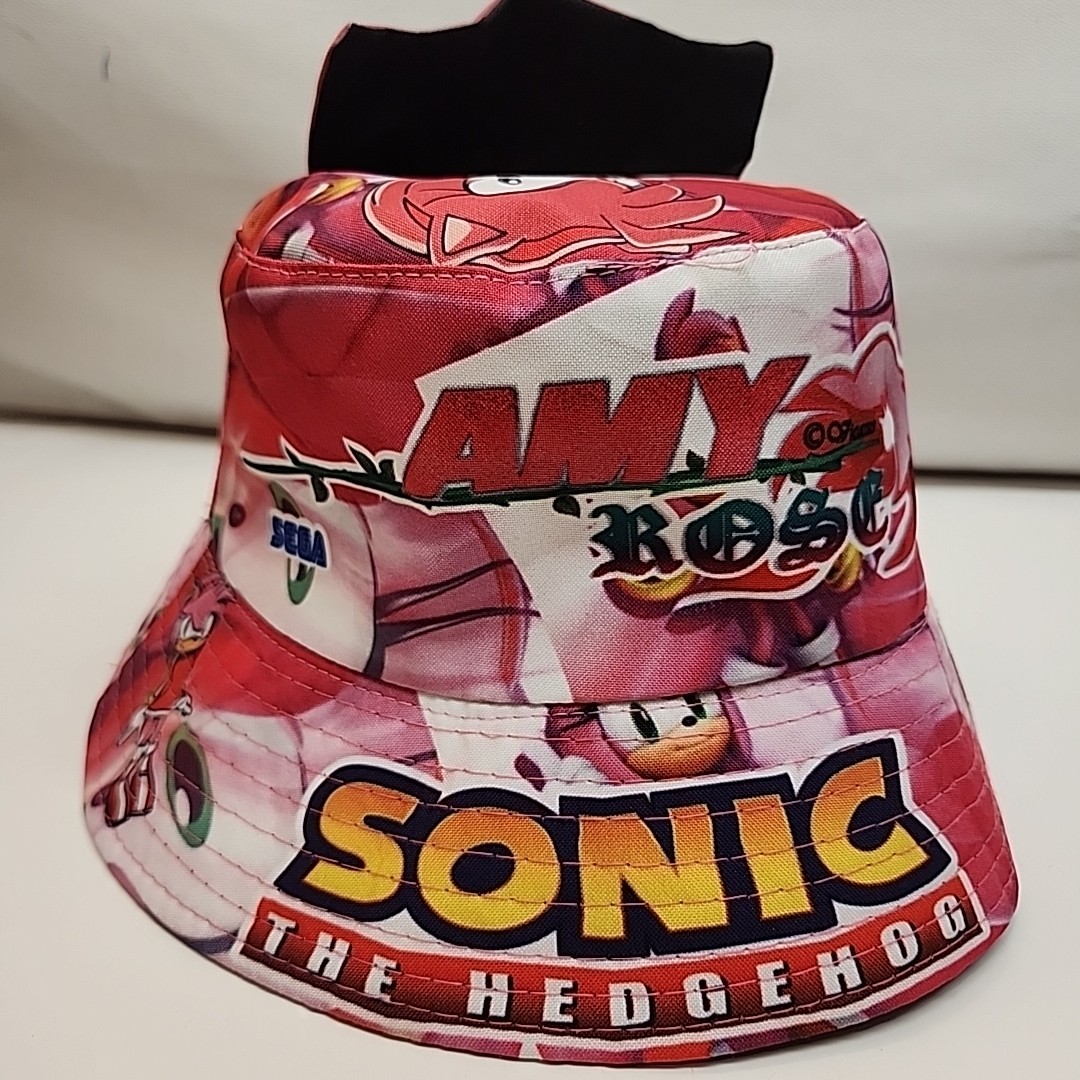 Amy Rose Bucket Hat Sonic the Hedgehog Sega Pink