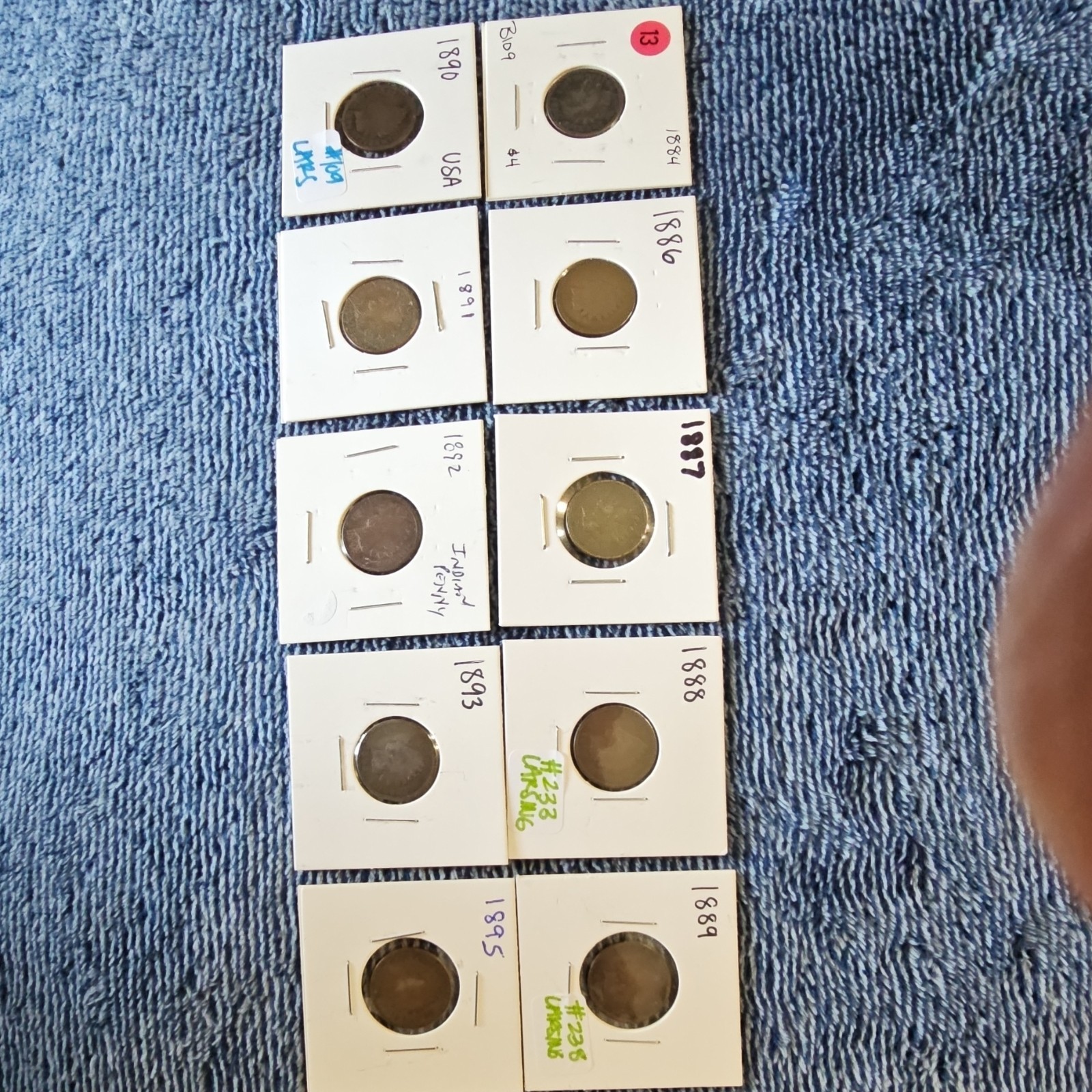 indian head cents lot