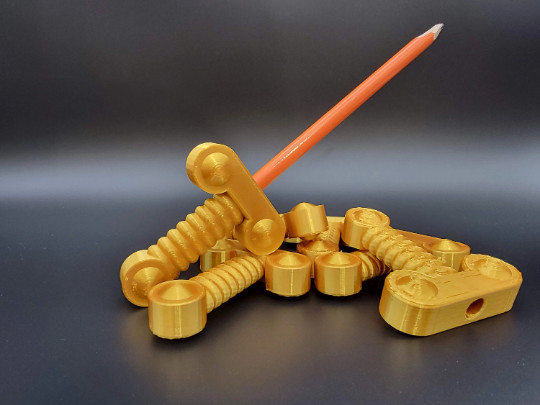 Golden Pencil Sword Hilt