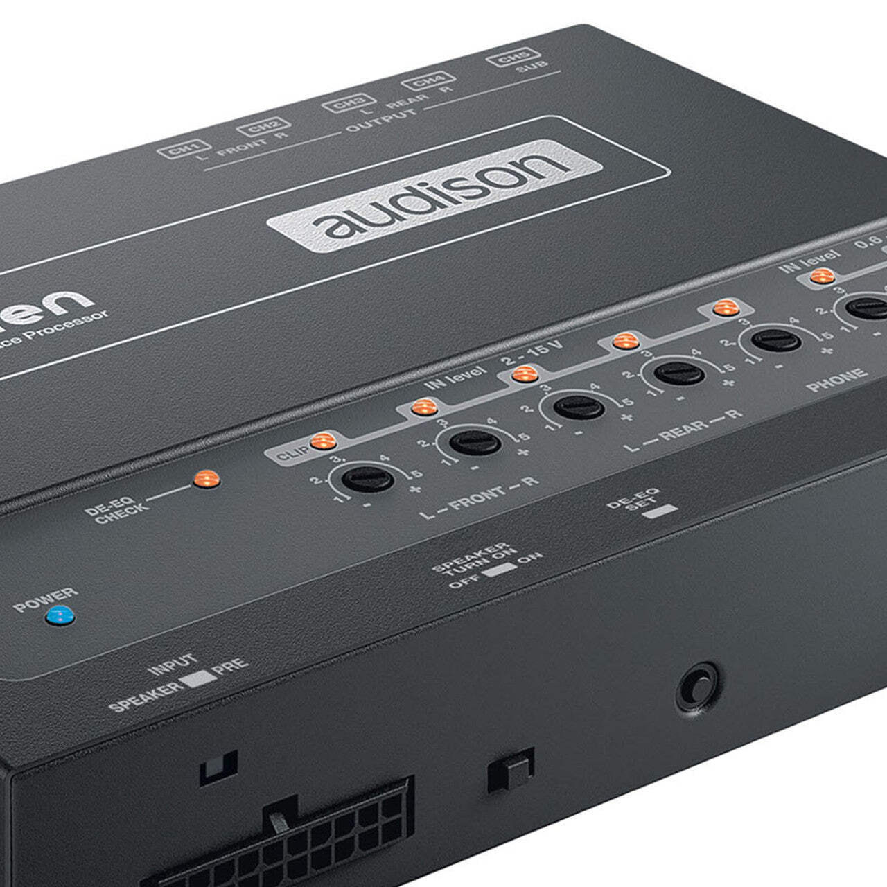 Audison BIT TEN D Signal Interface Processor with 4 Channels In and 5 Out (SDEOL