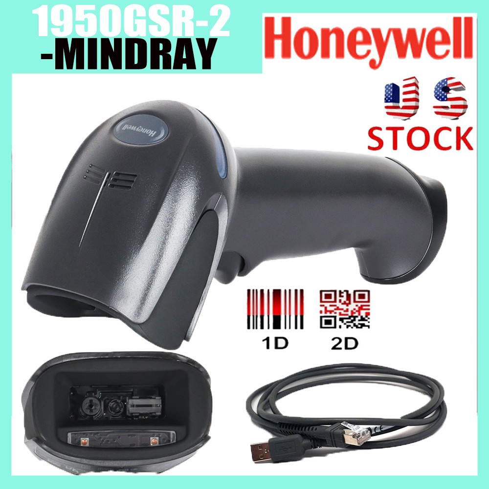 Honeywell Original Xenon 1950GSR-2-MINDRAY 2D Handheld Barcode Scanner+USB Cable