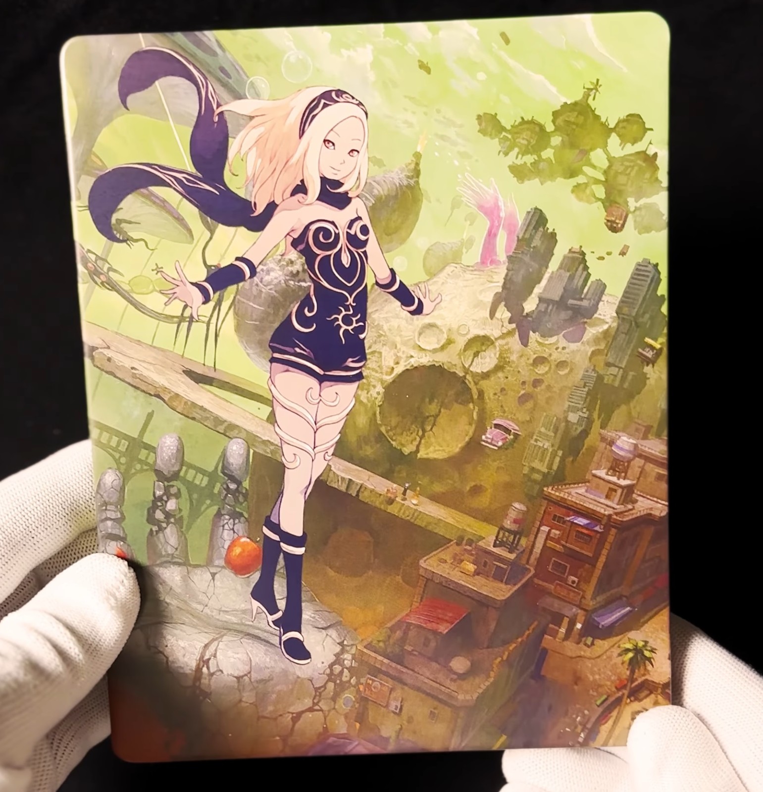 Limited Gravity Rush / Gravity Daze Remastered Editio Steelbook Case Custom Made