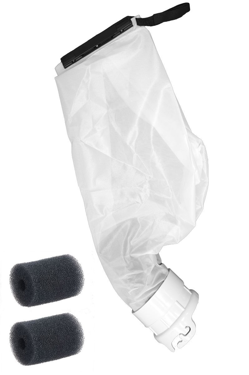 Pentair Letro Legend Pool Cleaner Bag 360002 w/2 Sweep Hose Tail Scrubbers