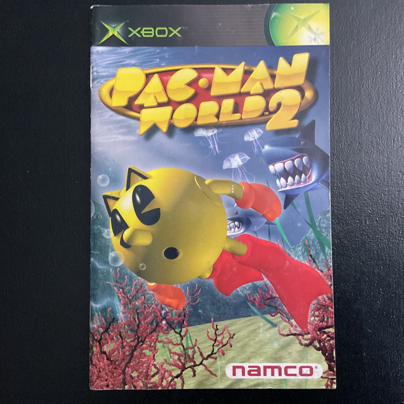 Pac-Man World 2 Microsoft XBOX Instruction Manual Only
