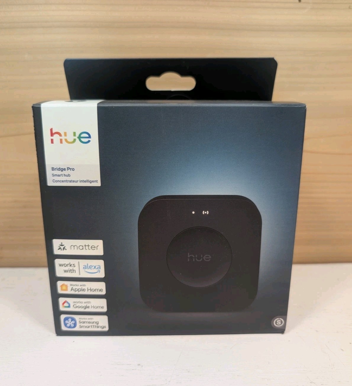 Philips Hue Bridge Pro, Smart Lighting Hub, Wireless, Advanced Encryption, Suppo
