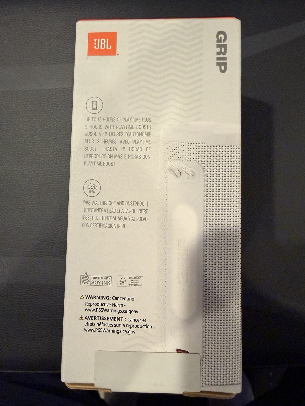 JBL Grip Portable Bluetooth Speaker