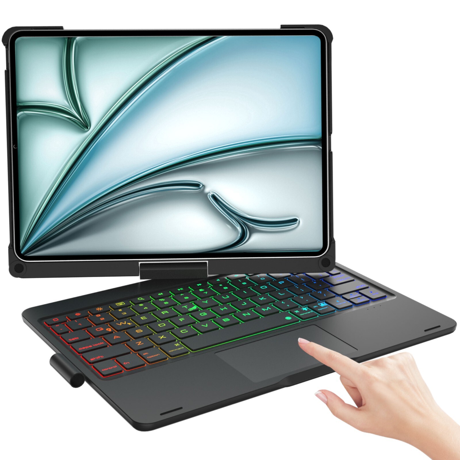TouchPad Keyboard Case for iPad 10th & 11th Gen iPad, iPad Air 11 & iPad Pro 11