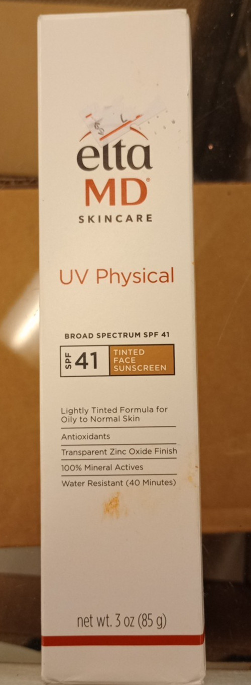 Elta MD TINTED UV Physical Broad Spectrum SPF 41 3 oz EXP 06/27 *New
