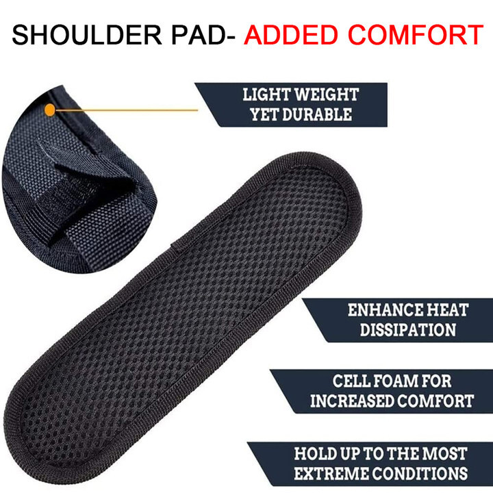 Tactical Quick Release Two-Point Rifle Gun Sling Adjustable with Shoulder Padded