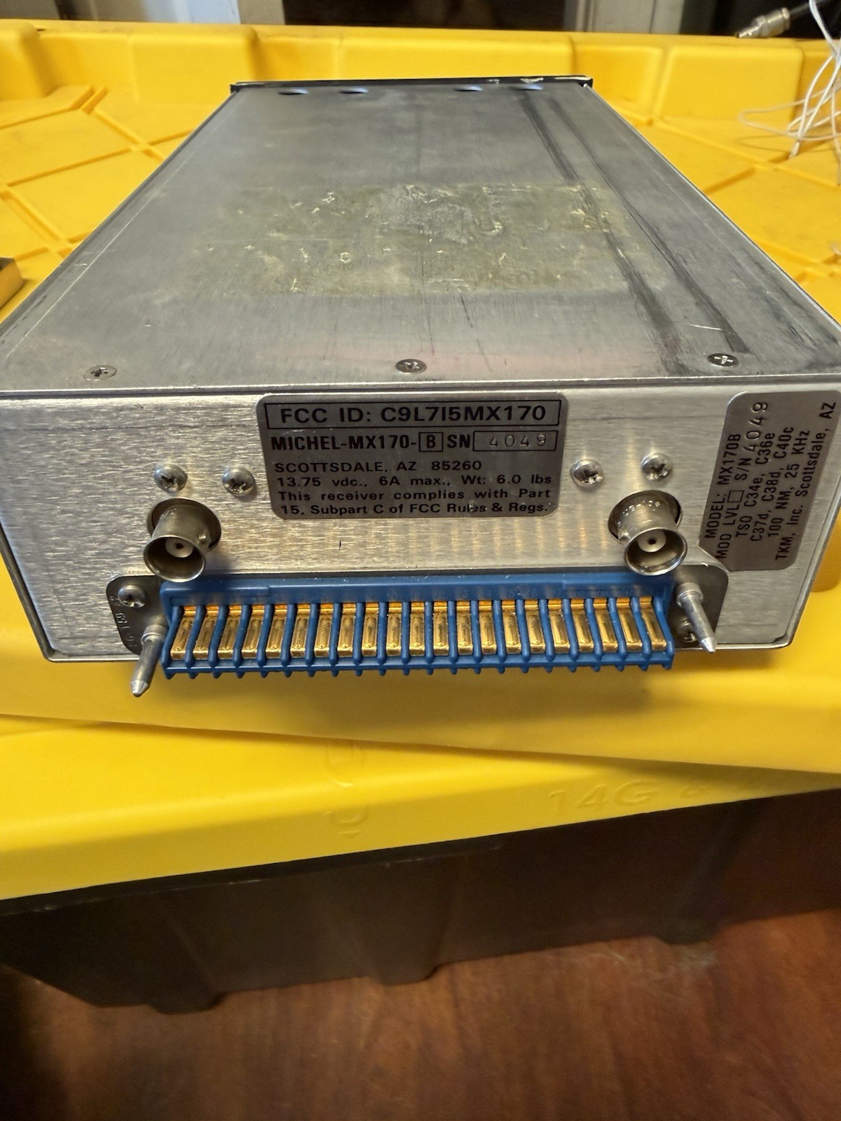 Michael-MX170-B w/Tray And Backplate