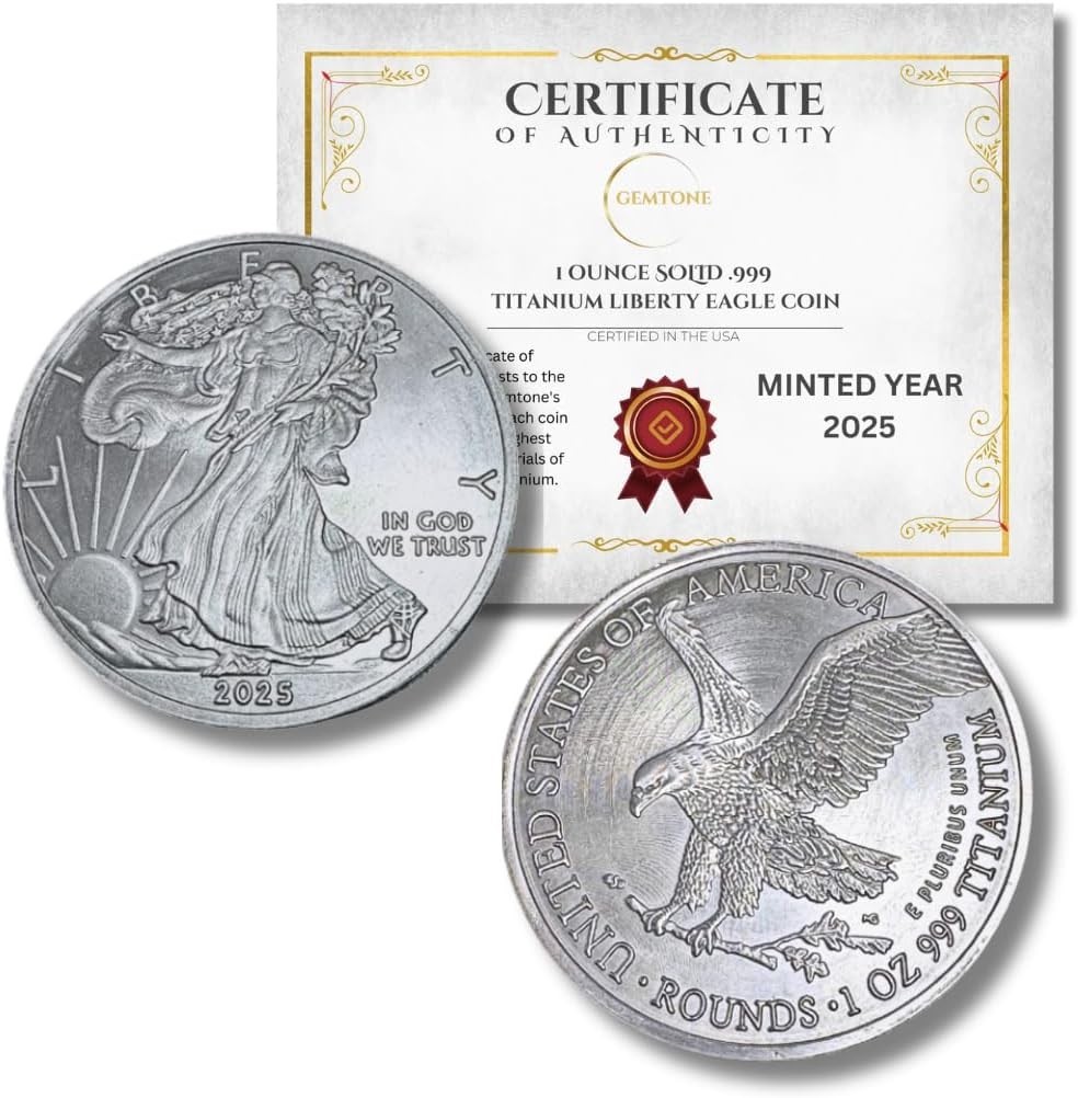 2025  Peace Dollar Coiin Liberty American Liberty Coiin United States of America