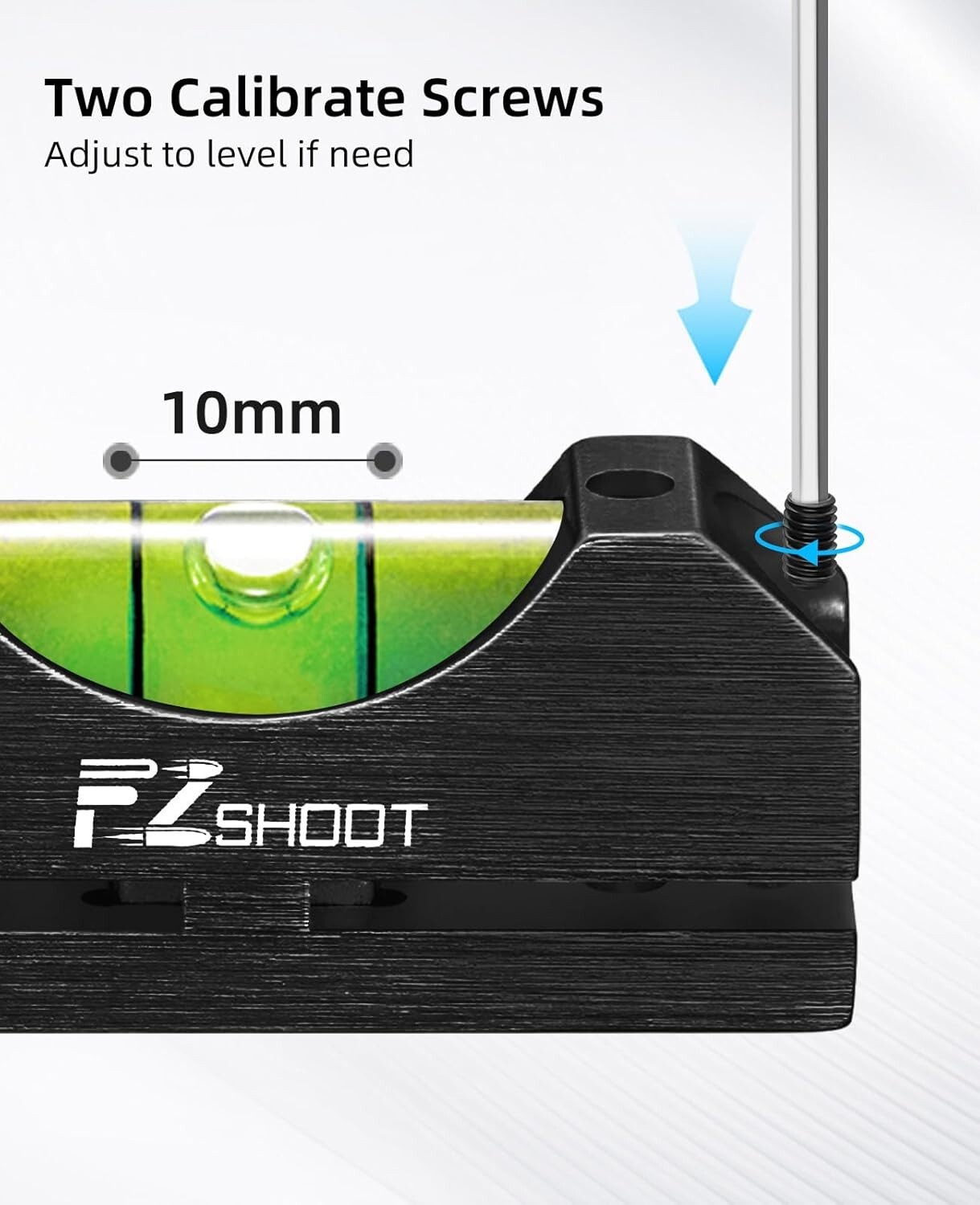 EZshoot Scope Leveling Kit with High-precision Bubble Leveling System, Magnetic