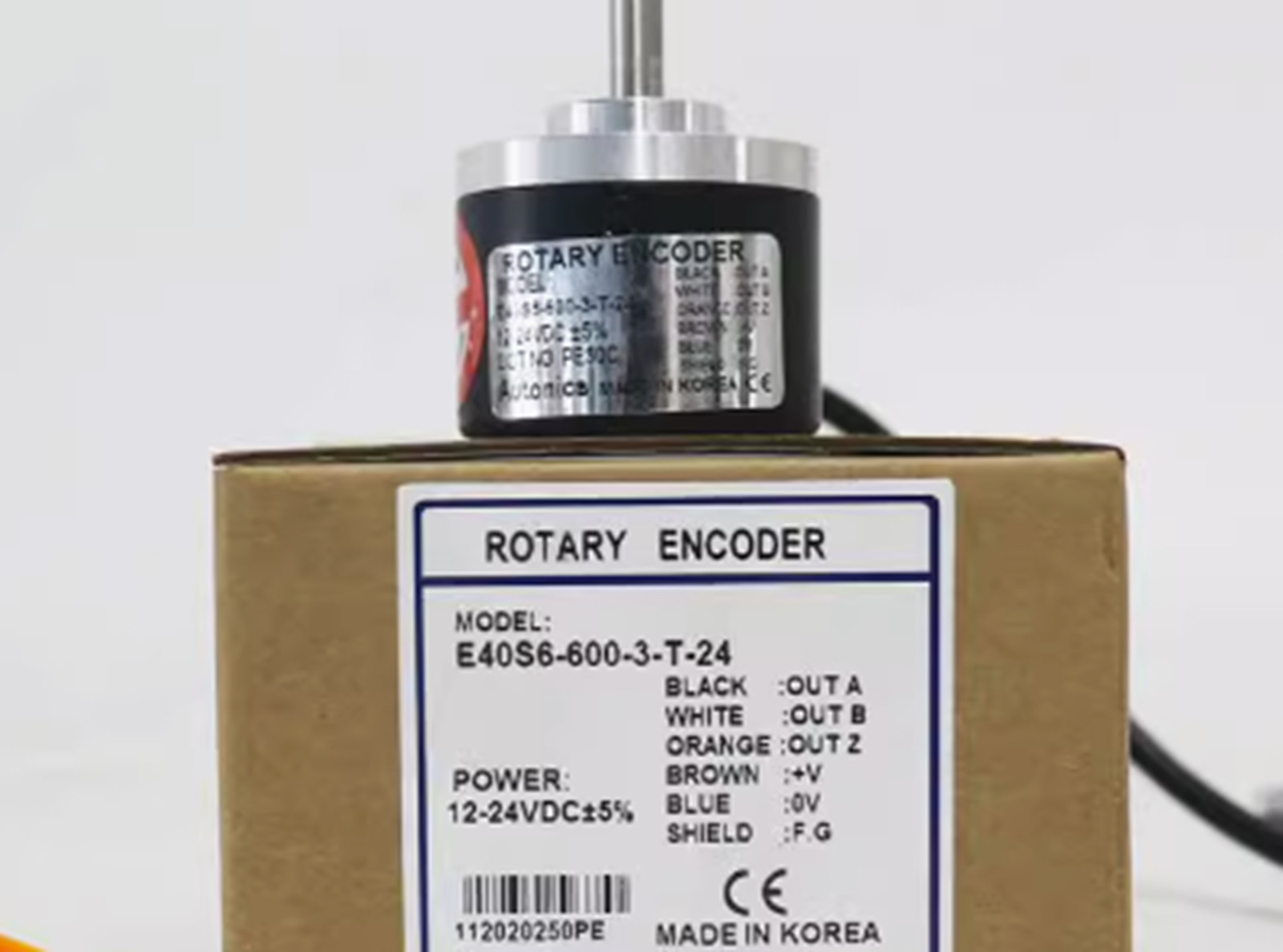 NEW AUTONICS E40S6-600-3-T-24 E40S66003T24 Rotary Encoder