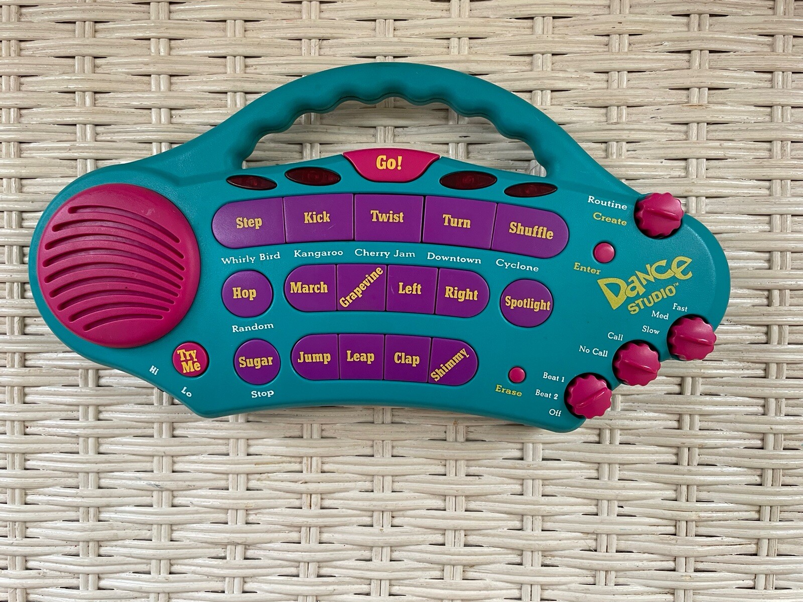 Vintage 1997 Dance Studio Routine, Teaching Boombox. Works